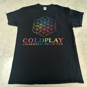 Coldplay 2016 “Head Full of Dreams Tour” T-Shirt. 100% Cotton, size Medium.